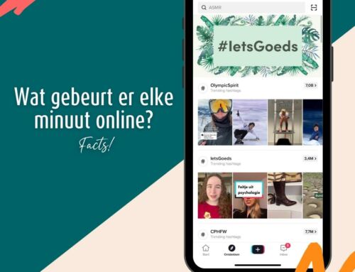 Wat gebeurt er elke minuut online?
